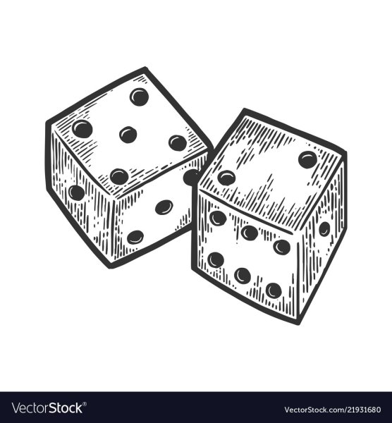 Игральные кости рисунок