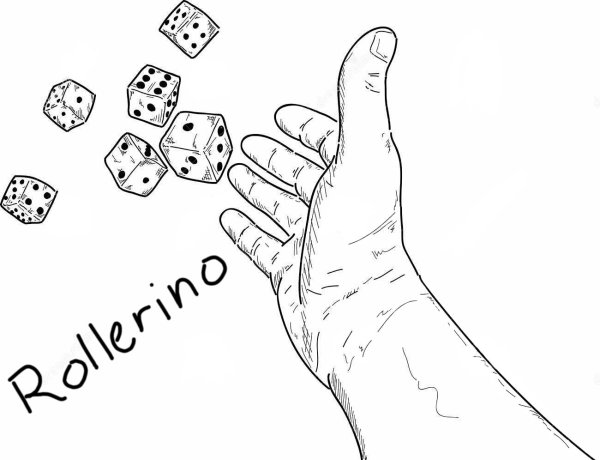 Игральные кости эскиз