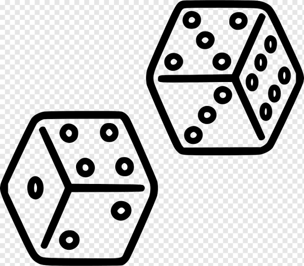 Значок игральных костей