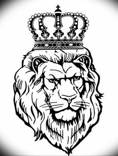 Лев с короной