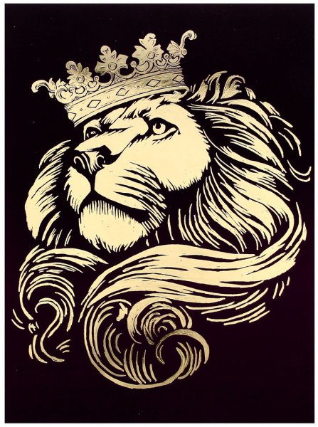 Лев с короной