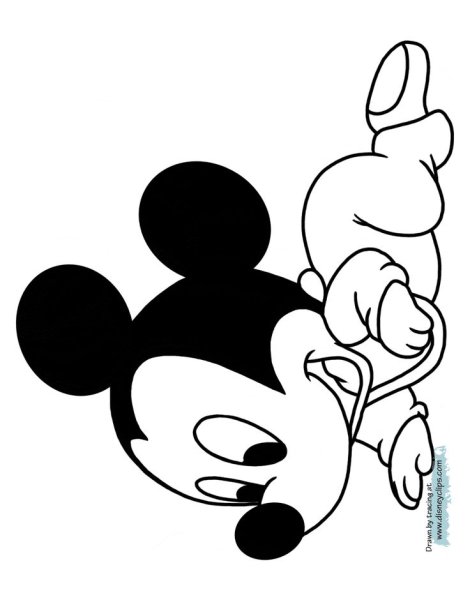 Mickey Mouse чб