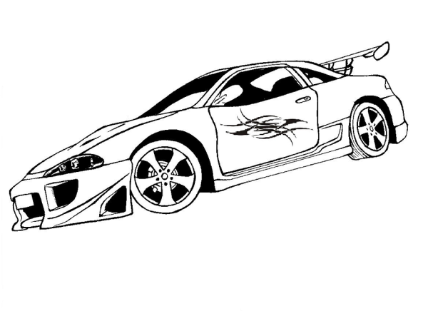 Раскраски машины