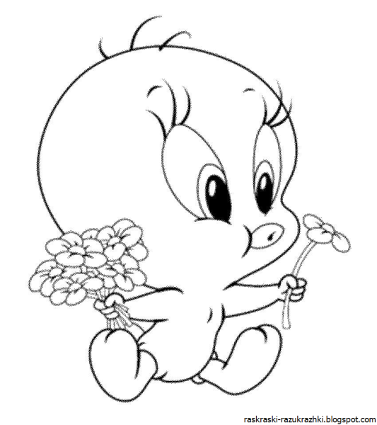 Раскраски мультяшки