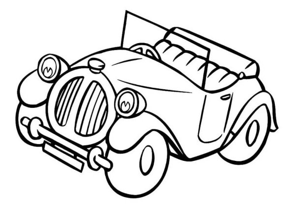 Раскраски для детей машинки