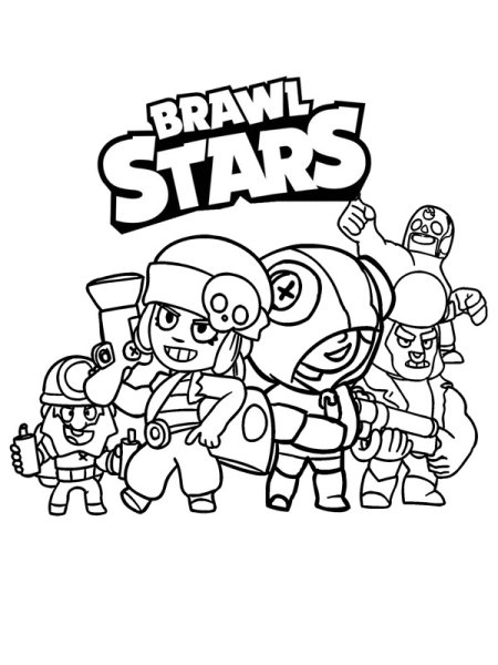 Раскраска Браво старс