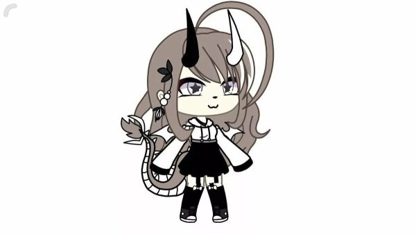 Раскраски гача лайф демоны