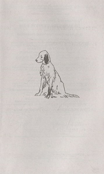 Белый Бим черное ухо рисунок