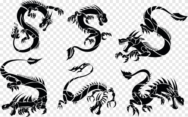 Китайский дракон вектор
