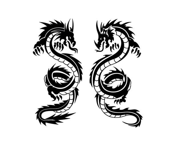 Дракон эскиз