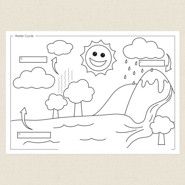 Вода в природе задания для дошкольников