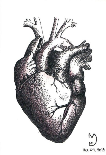 Черное человеческое сердце