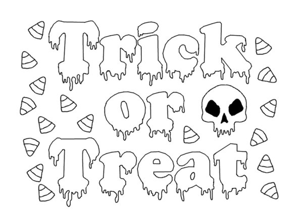 Распечатки для Хэллоуина