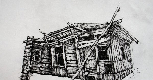 Зарисовки домиков