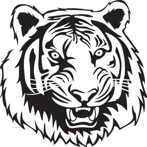 Векторный тигр