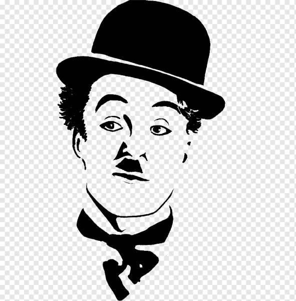 Чарли Чаплин вектор