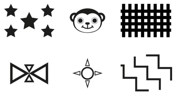 Карточки Монтессори для новорожденных