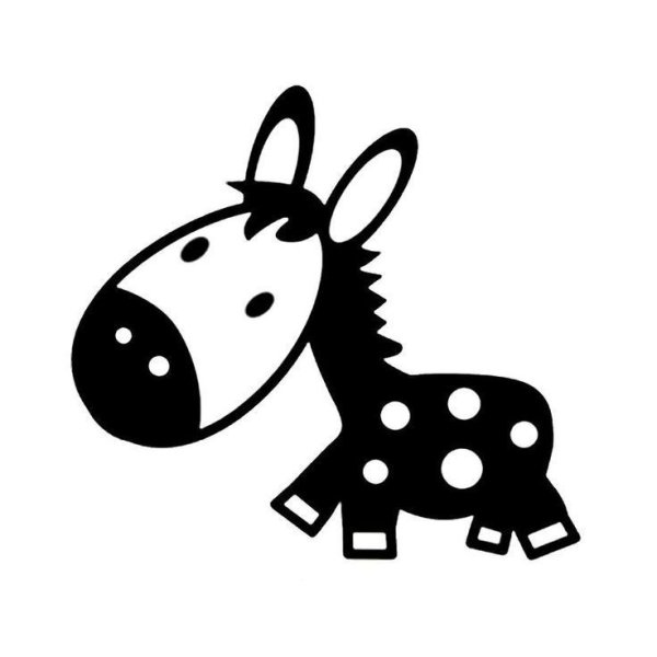 Черно белые карточки для новорожденных