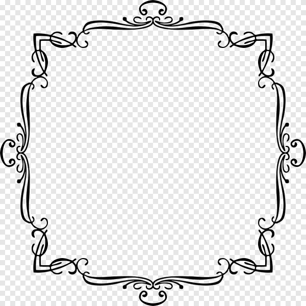 Винтажная рамка