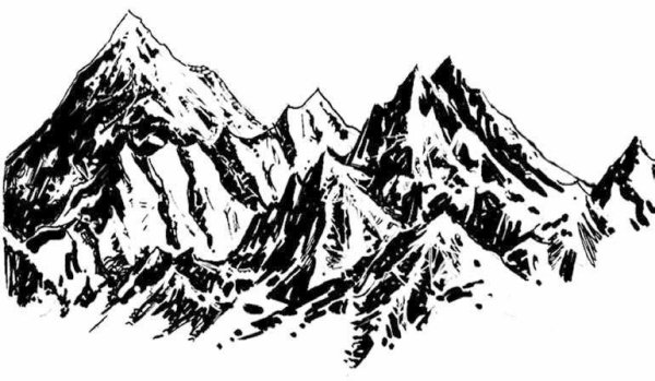 Горы вектор