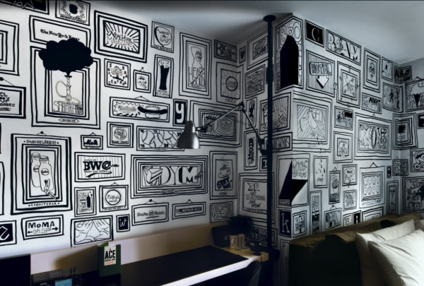 Фотообои в черно белом стиле