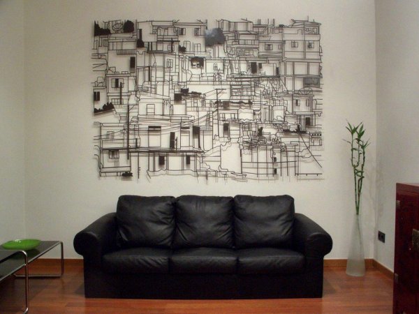 Роспись стен в современном стиле