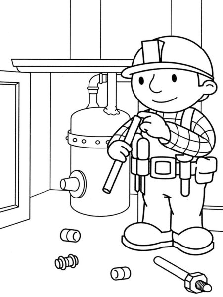 Раскраски ко Дню Шахтера