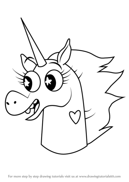 Звездочка Баттерфляй раскраска Пониголовая