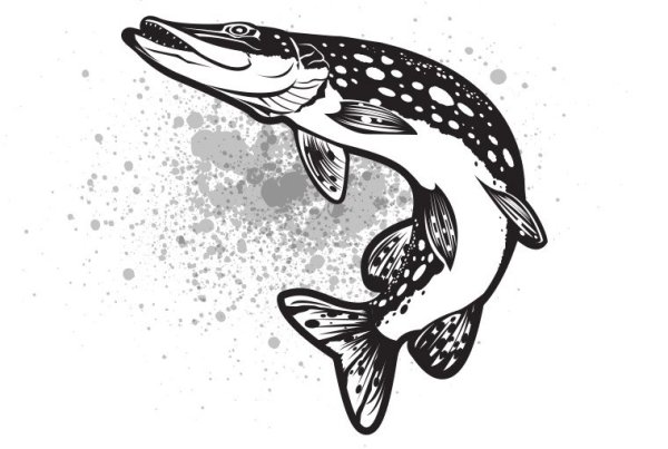 Стилизованная щука