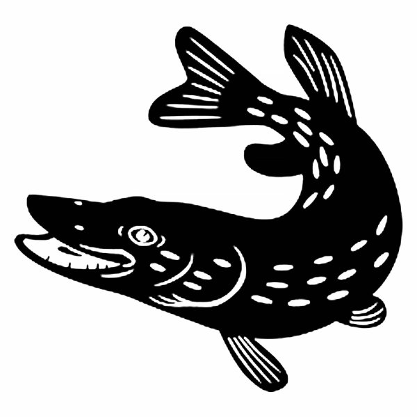 Стилизованная щука