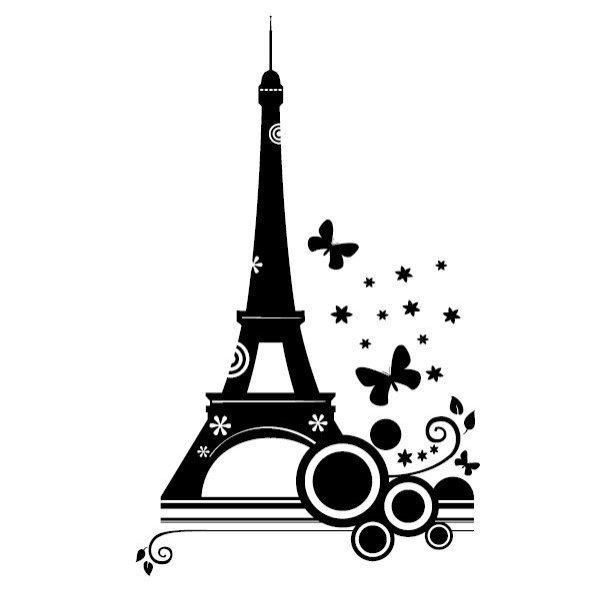 Трафареты в стиле Париж