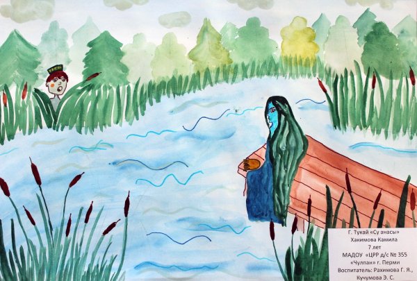 Сказка Габдуллы Тукая Су анасы