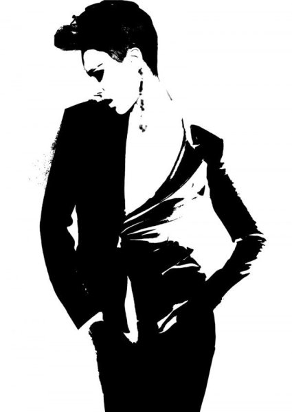 Стилизованное изображение человека