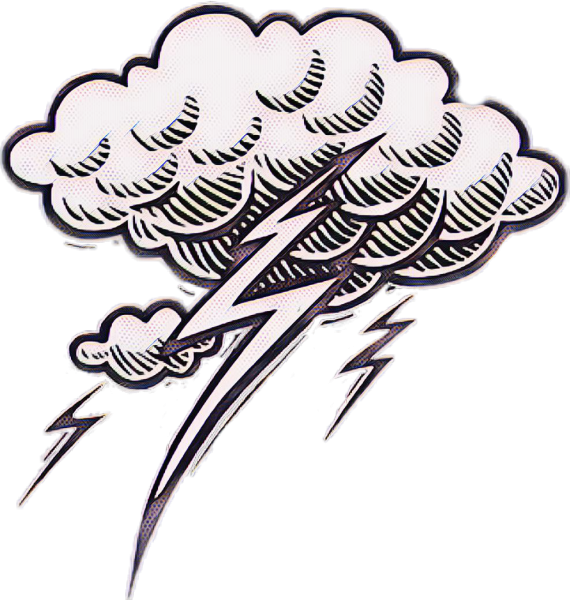 Облака тату эскиз