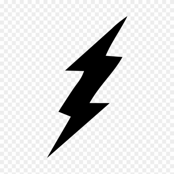 Тату молния эскиз