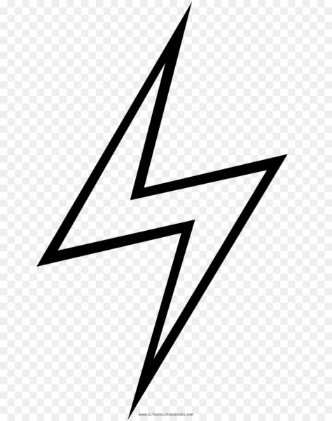 Тату молния