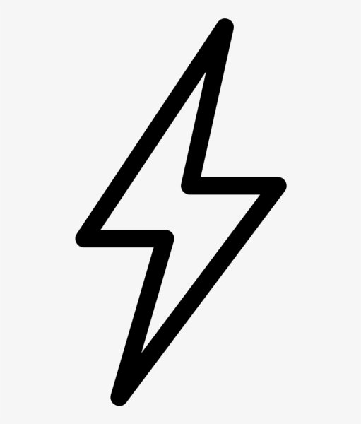 Молния рисунок