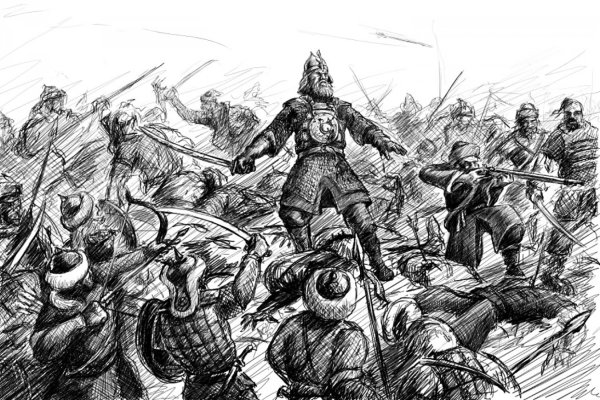 Гибель Ермака Тимофеевича