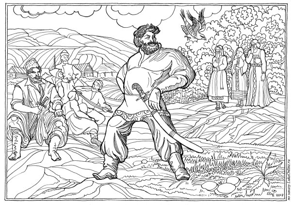 Рисунок Стеньки Разина