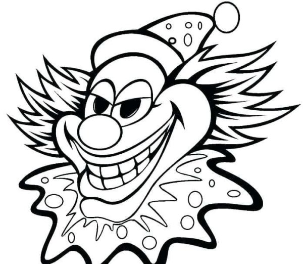 Костюм клоуна рисунок