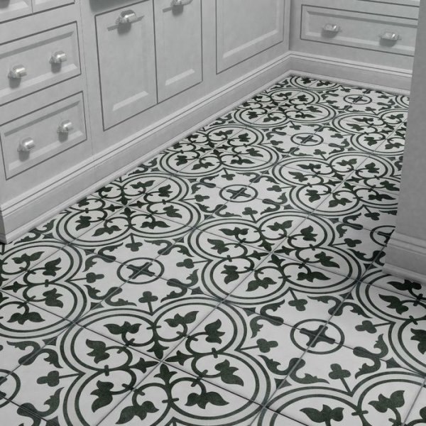 Плитка напольная Узорная