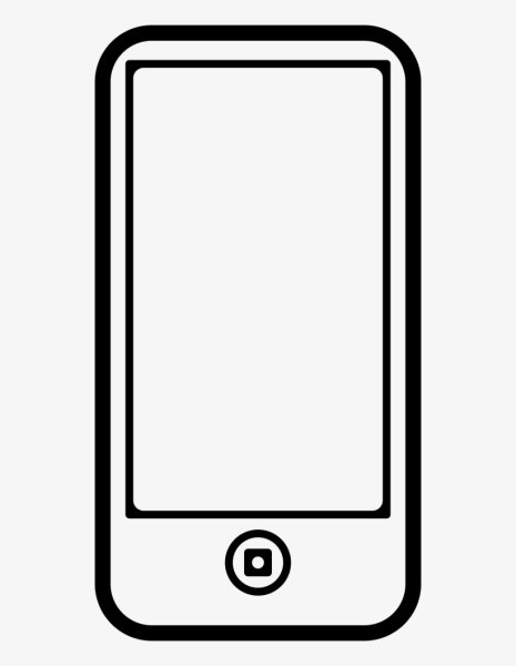 Смартфон черно белый