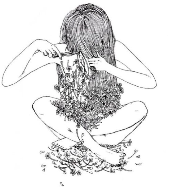 Рисунки для срисовки черно белые