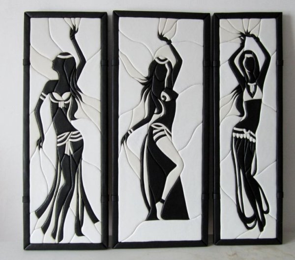 Панно силуэт