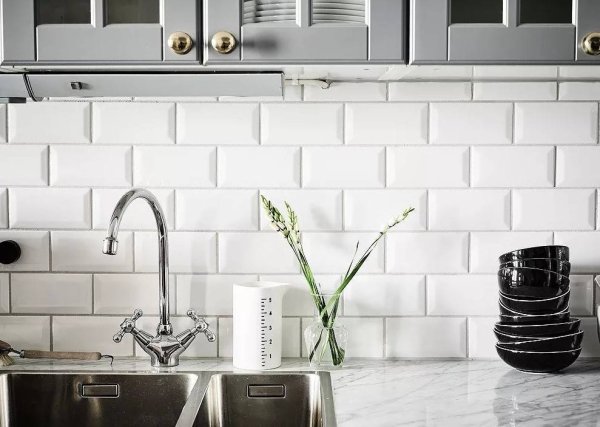 Плитка под кирпич Керама Марацци белая