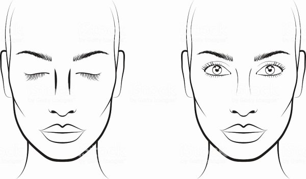 Лицо для макияжа