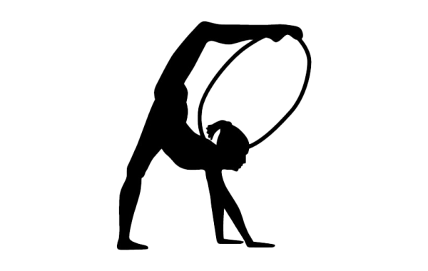 Художественная гимнастика силуэт