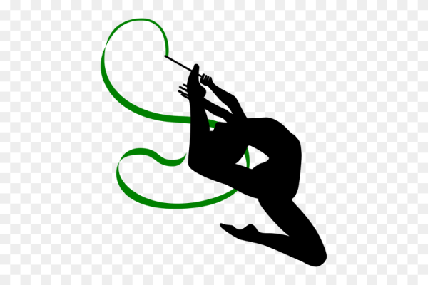 Гимнастка с лентой