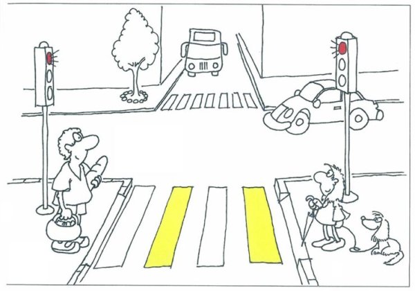 Дорога со светофором раскраска