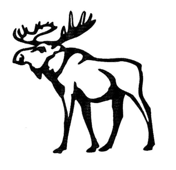 Лось контур